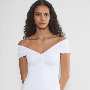 Aritzia Off-Shoulder Contour Top NWT